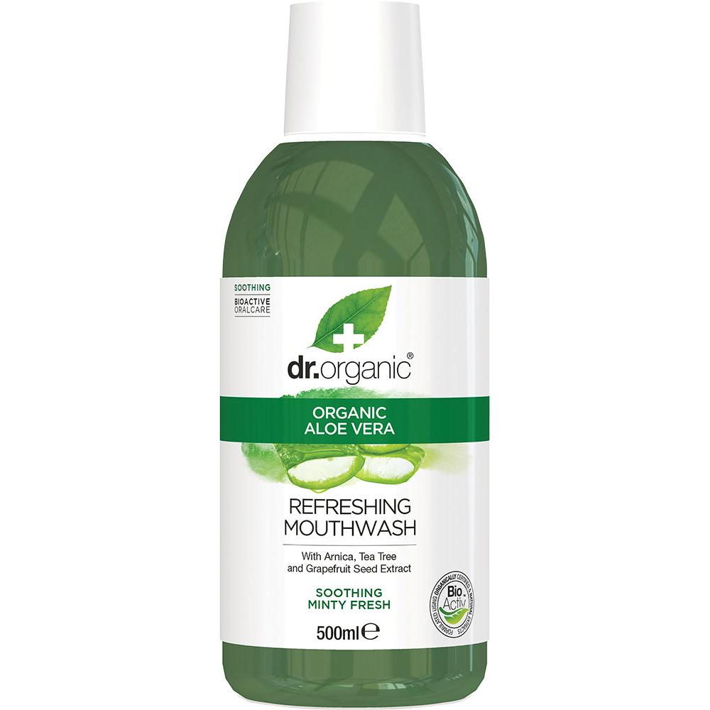 Dr Organic Mouthwash Aloe Vera 500ml