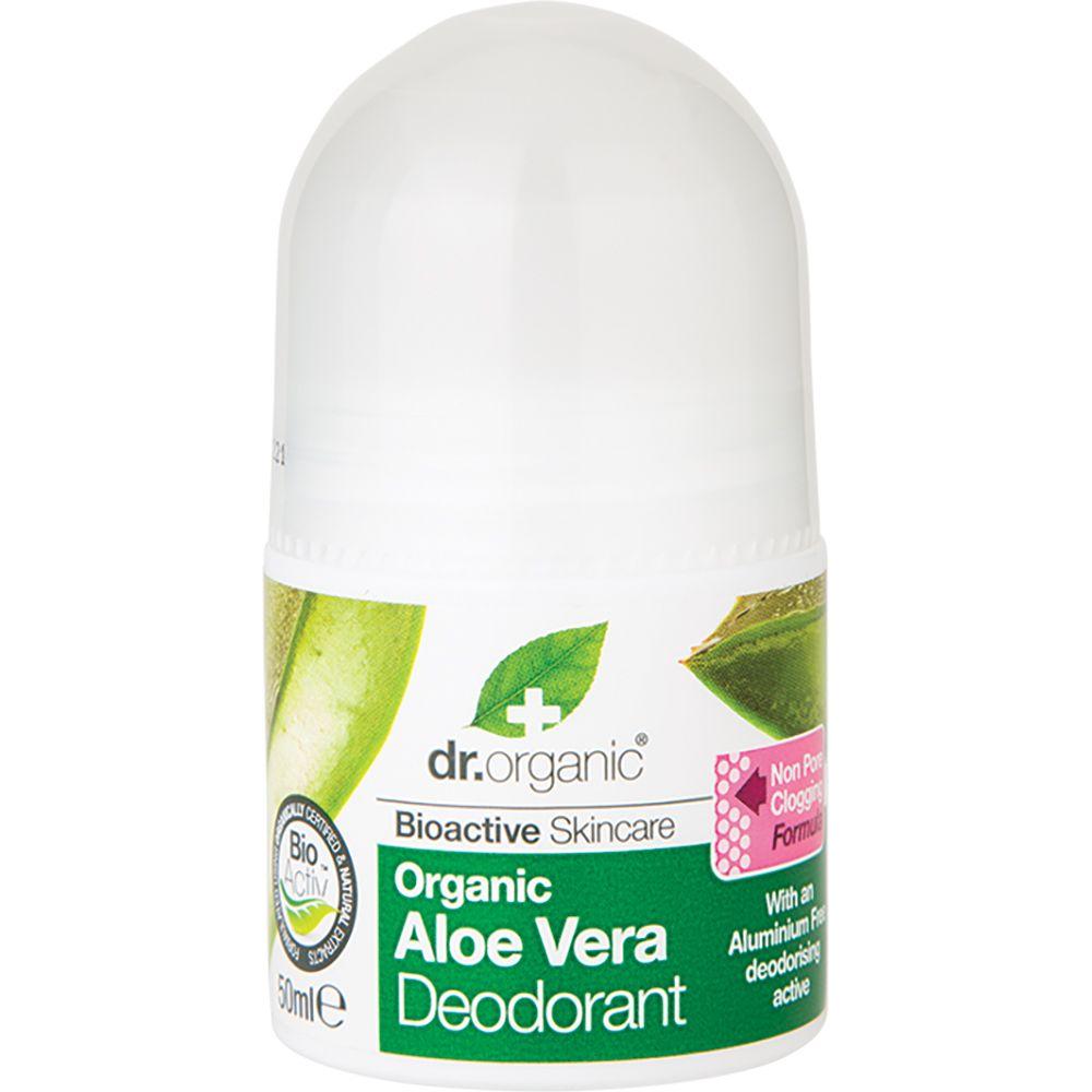 Dr Organic RollOn Deodorant Aloe Vera 50ml