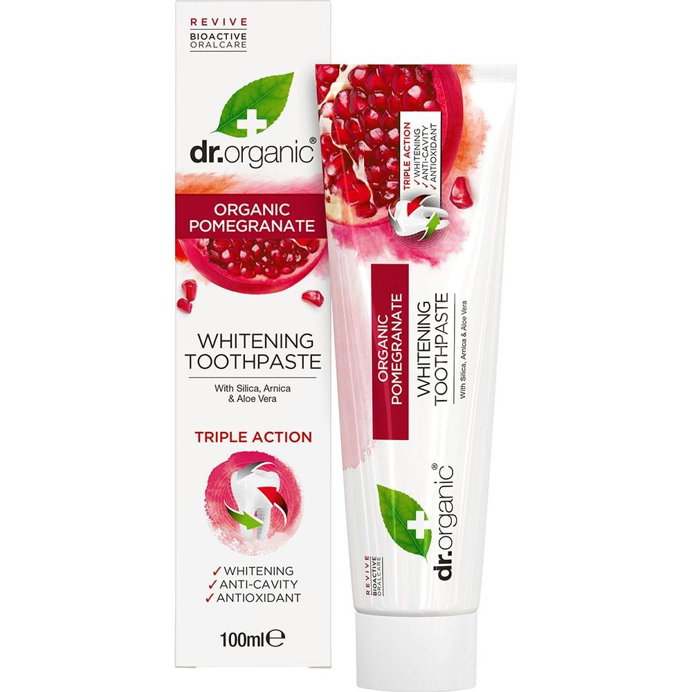 Dr Organic Toothpaste Pomegranate 100ml