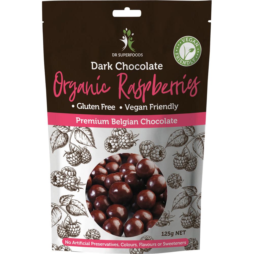 Dr Superfoods Chocolate Raspberryberries 125g