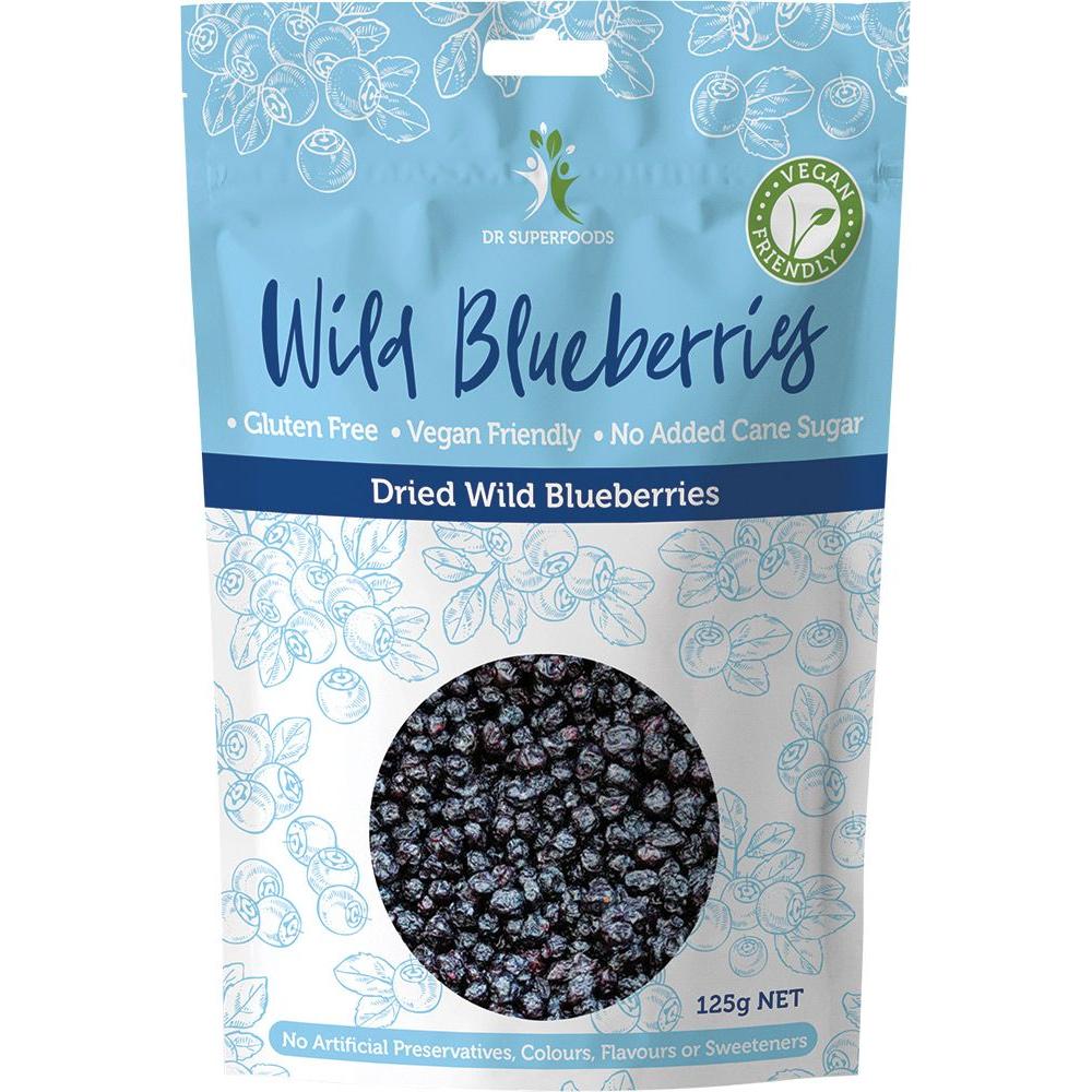 Dr Superfoods Dried Blueberries 125g