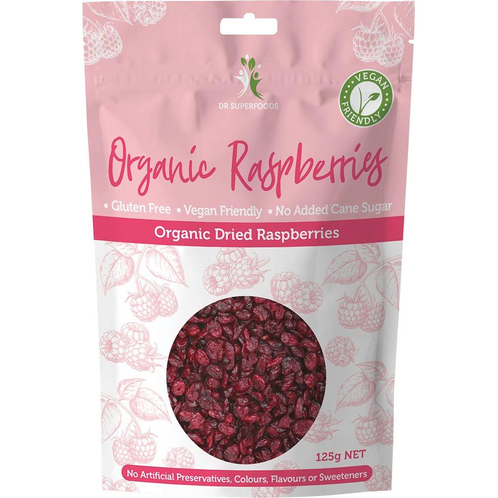 Dr Superfoods Dried Raspberryberries 125g