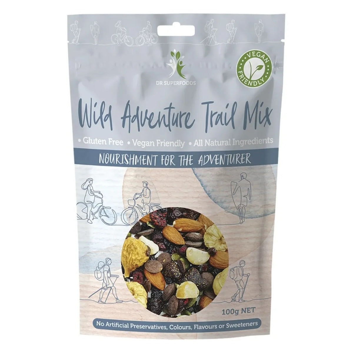 Dr Superfoods Wild Adventure Trail Mix 100g