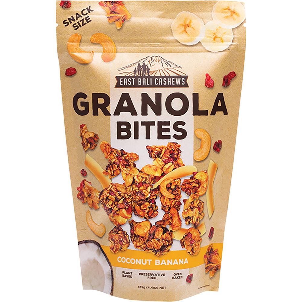 East Bali Cashews Cashews Granola Coconut Banana 125g
