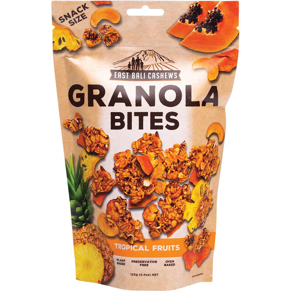 East Bali Cashews Cashews Granola Tropical Fruits 125g