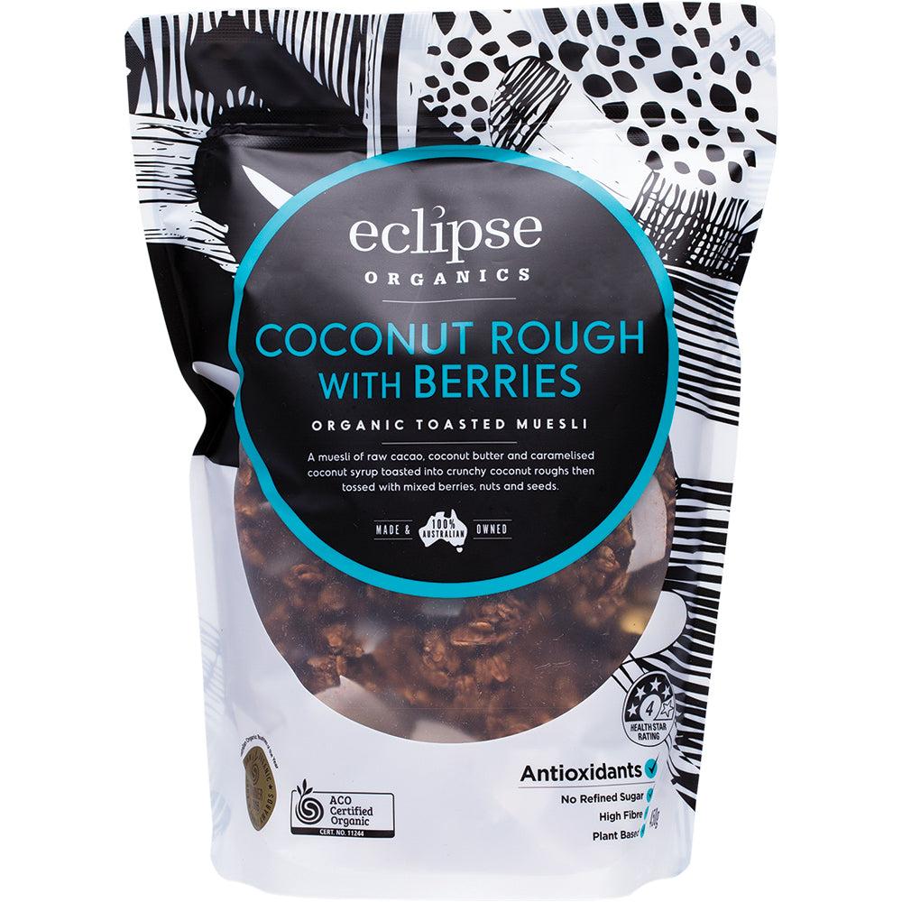 Eclipse Organics Toasted Muesli – Coconut Rough with Berry 450g