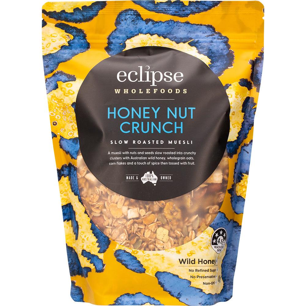 Eclipse Wholefoods Toasted Muesli – Honey Nut Crunch 425g