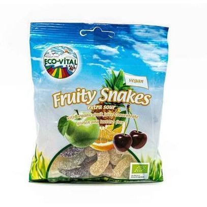 Eco Vital Fruity Snakes 100g