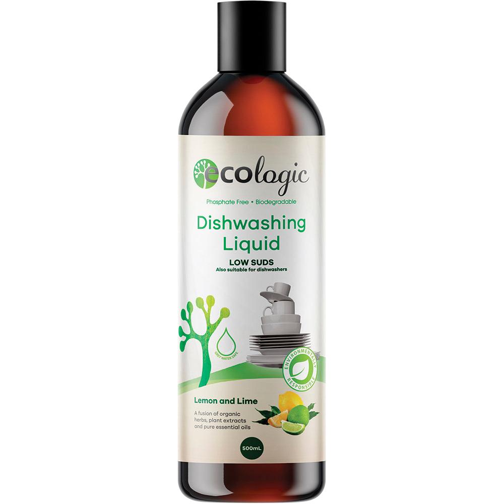 Ecologic Dishwash Liquid Lemon & Lime 500ml