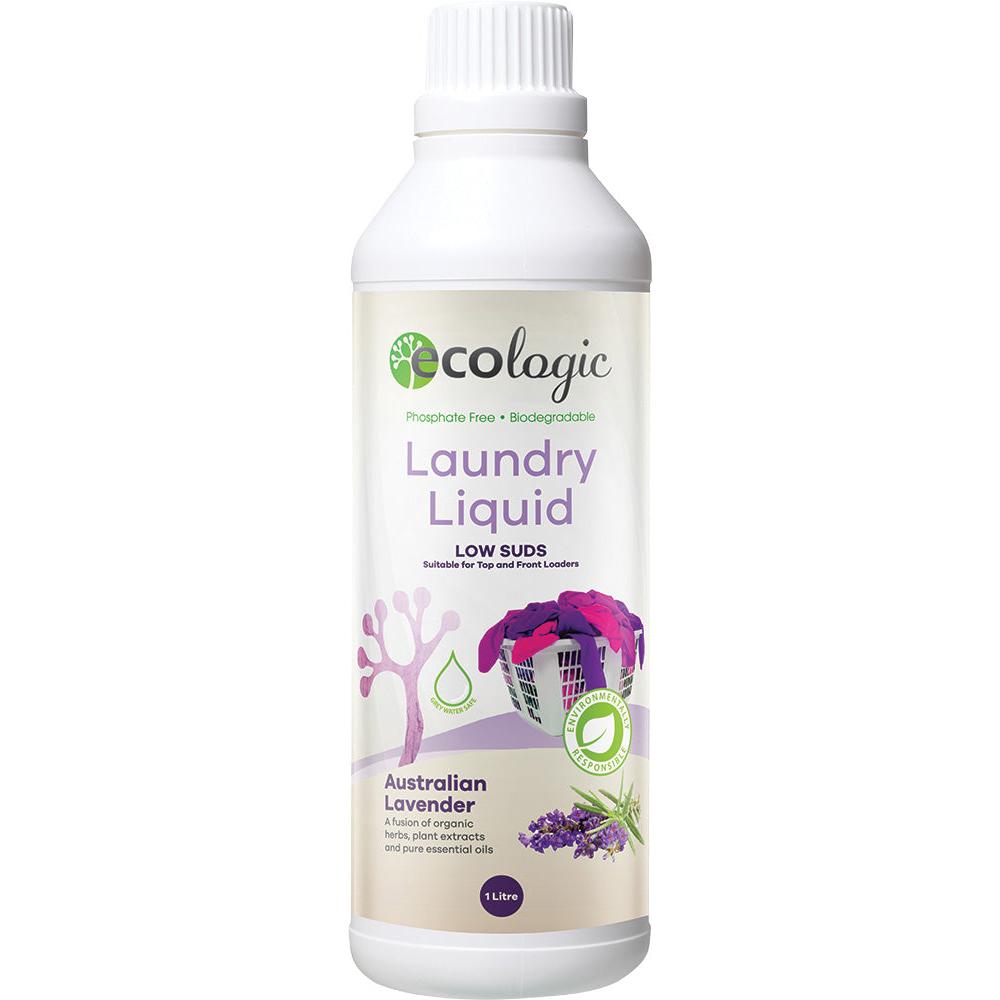 Ecologic Laundry Liquid Australian Lavender 1L