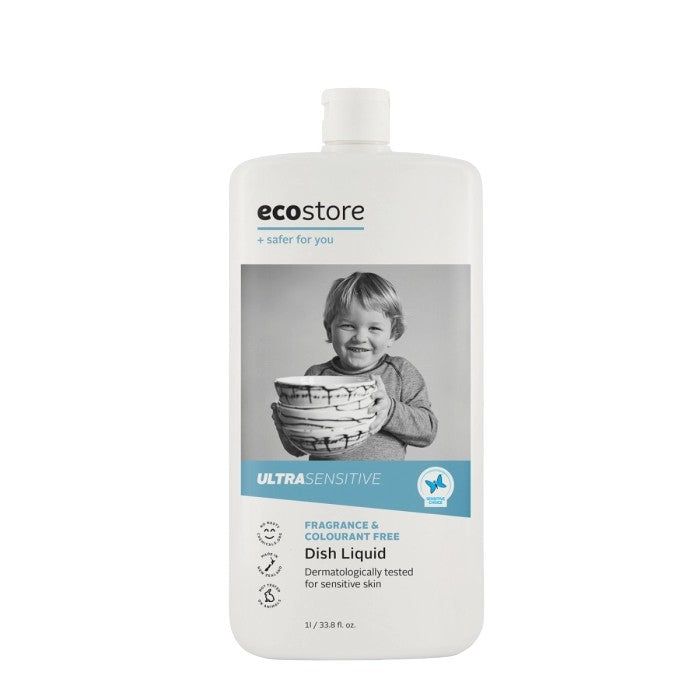 Ecostore Dish Liquid Ultra Sensitive (Fragrance Free) 1L