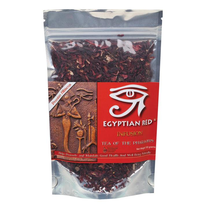 Egyptian Red Red Herbal Loose Leaf Tea Tea of the Pharaohs 100g