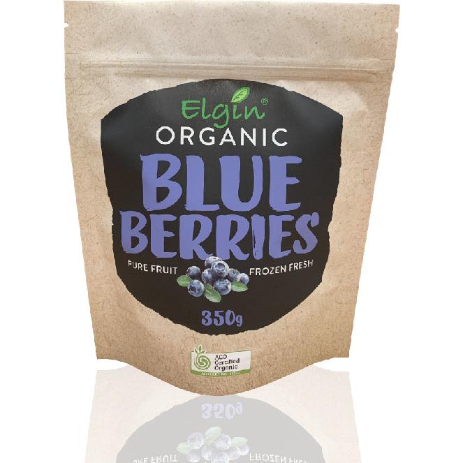 Elgin Organic Blueberries 350g