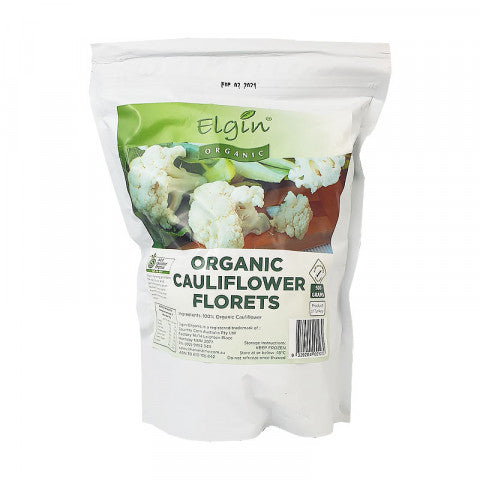 Elgin Organic Cauliflower Florets 500g