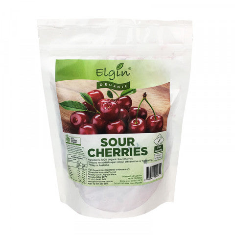 Elgin Organic Cherries Sour 350g
