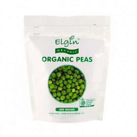 Elgin Organic Peas Green 600g