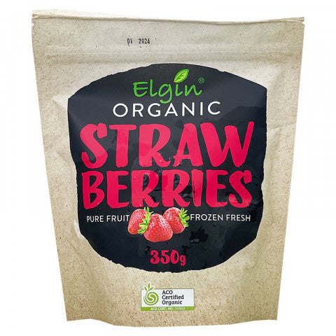 Elgin Organic Strawberries 350g