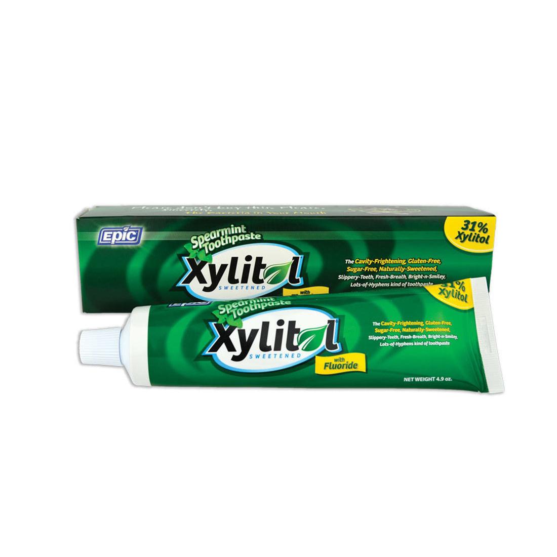 Epic Toothpaste Spearmint 4.9 oZ