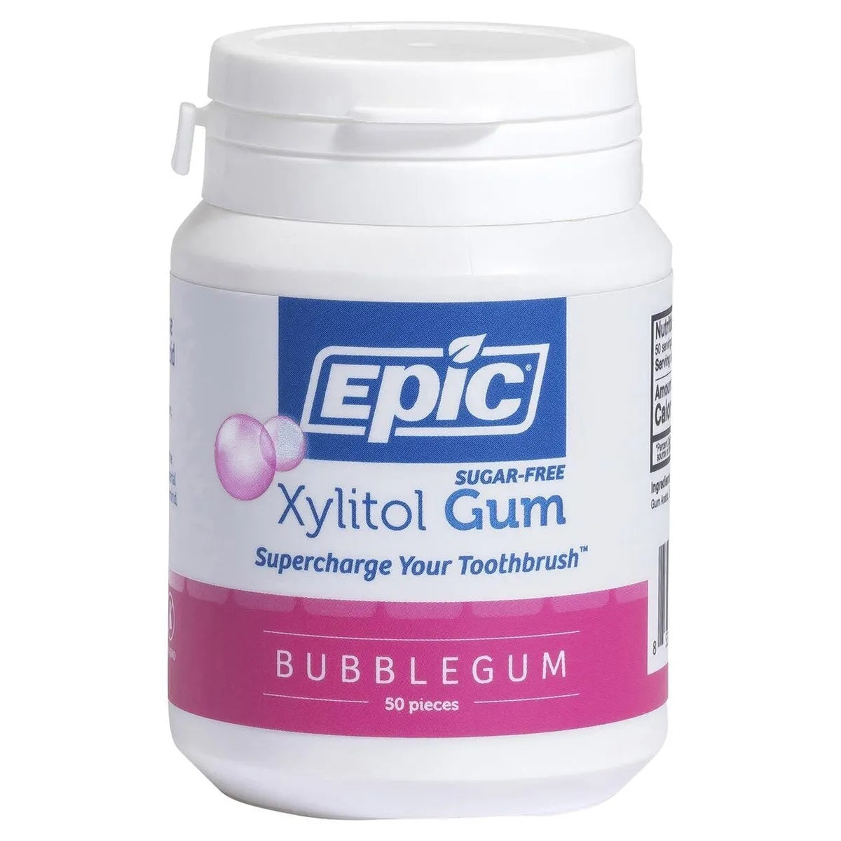 Epic Xylitol Gum Bubblegum 50c