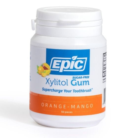Epic Xylitol Gum Orange Mango 50c