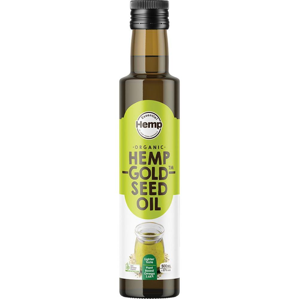 Essential Hemp Hemp Seed Oil Gold 500ml