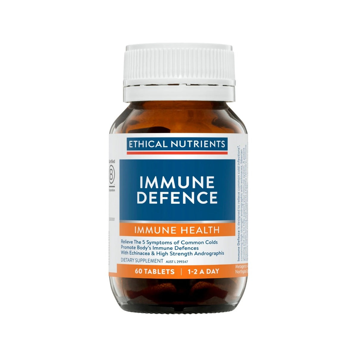 Ethical Nutrients Immune Defence 60t