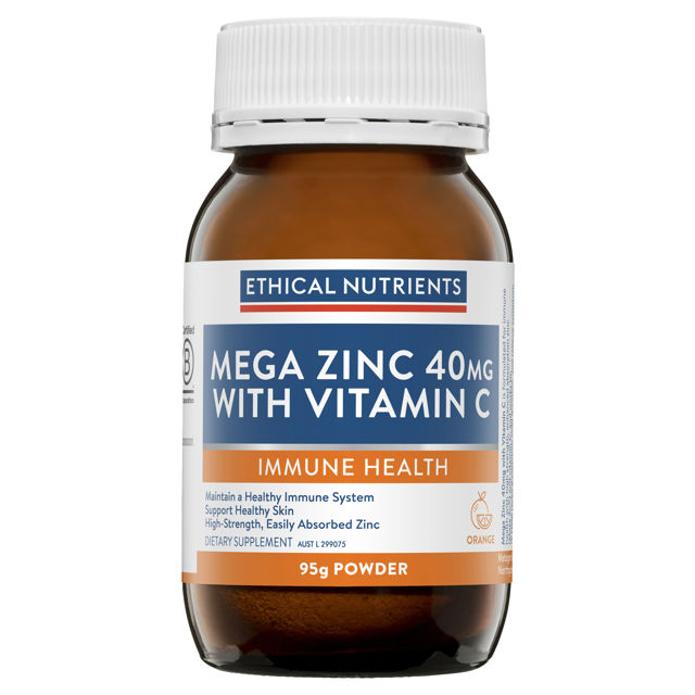 Ethical Nutrients Mega Zinc Orange 95g