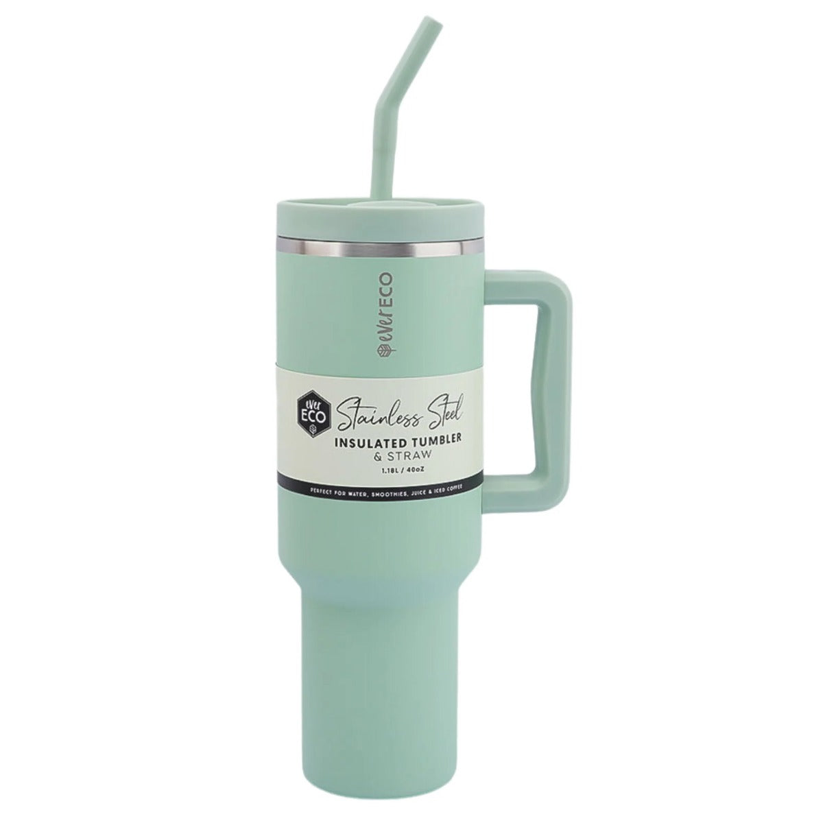 Ever Eco Tumblr Straw Sage 1.18L