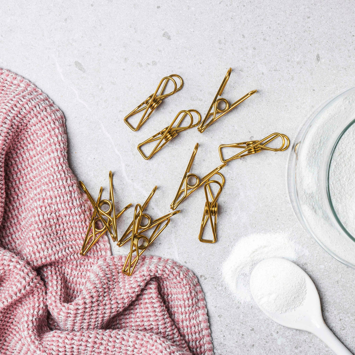 Ever Eco Gold Clothes Pegs 40 Pack