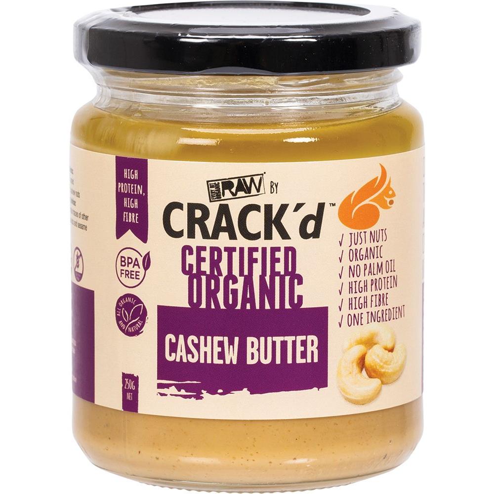 Every Bit Organic Raw Crack Cashew Butter 250g