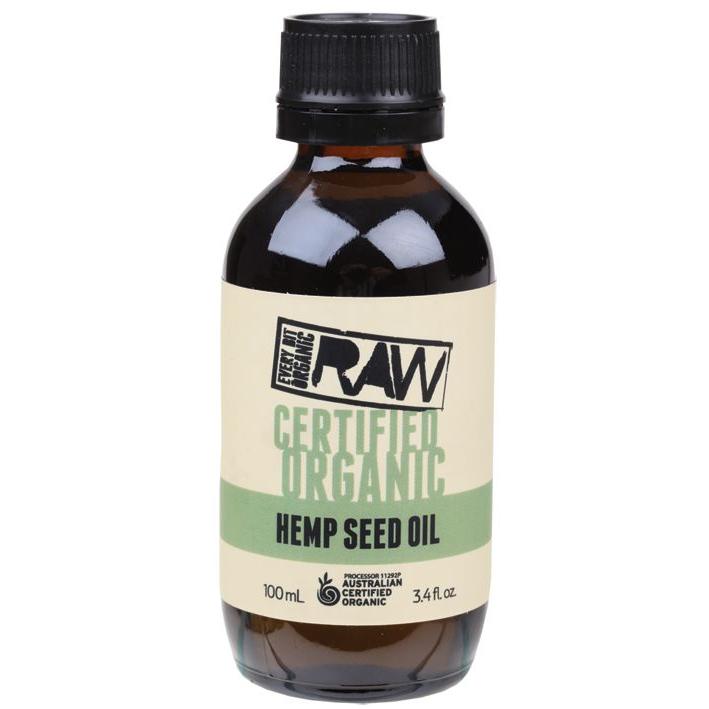 Every Bit Organic Raw Raw Hemp Seed Oil 100ml