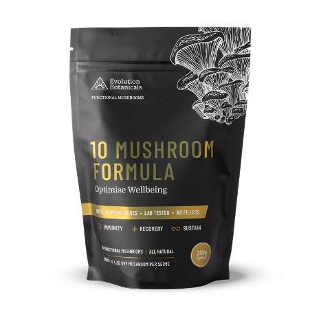 Evolution Botanicals 10 Mushroom Formula 200g
