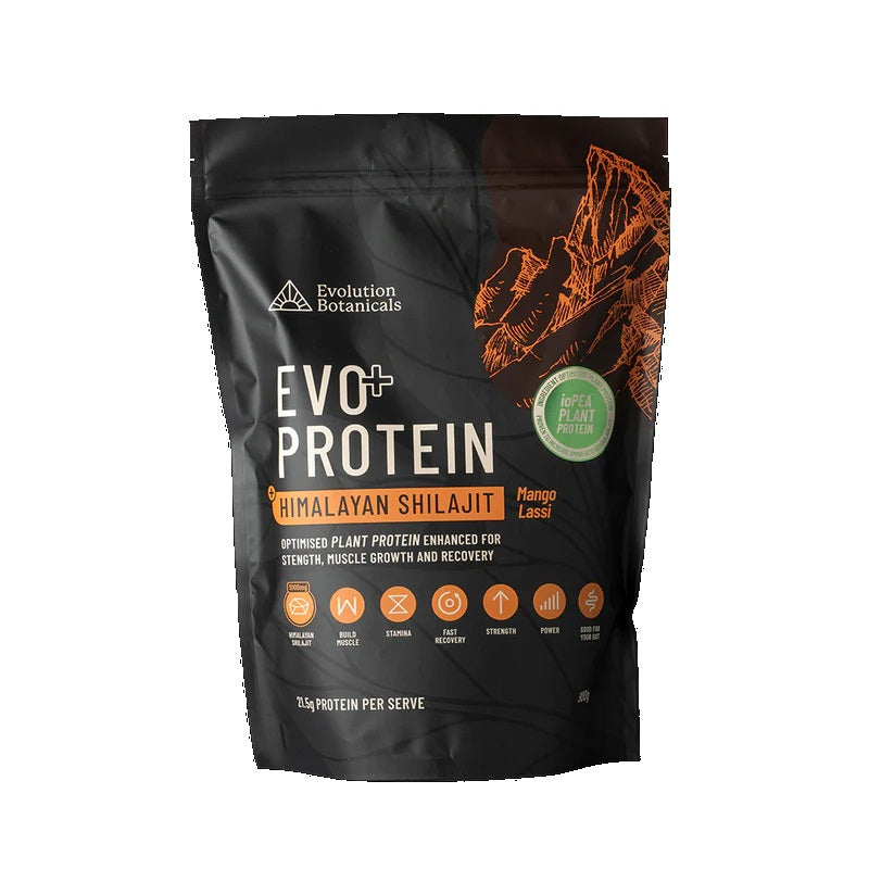 Evolution Botanicals Evo Protein + Shilajit - Mango Lassi 900g