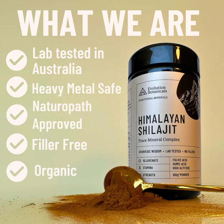 Evolution Botanicals Organic Himalayan Shilajit 100g