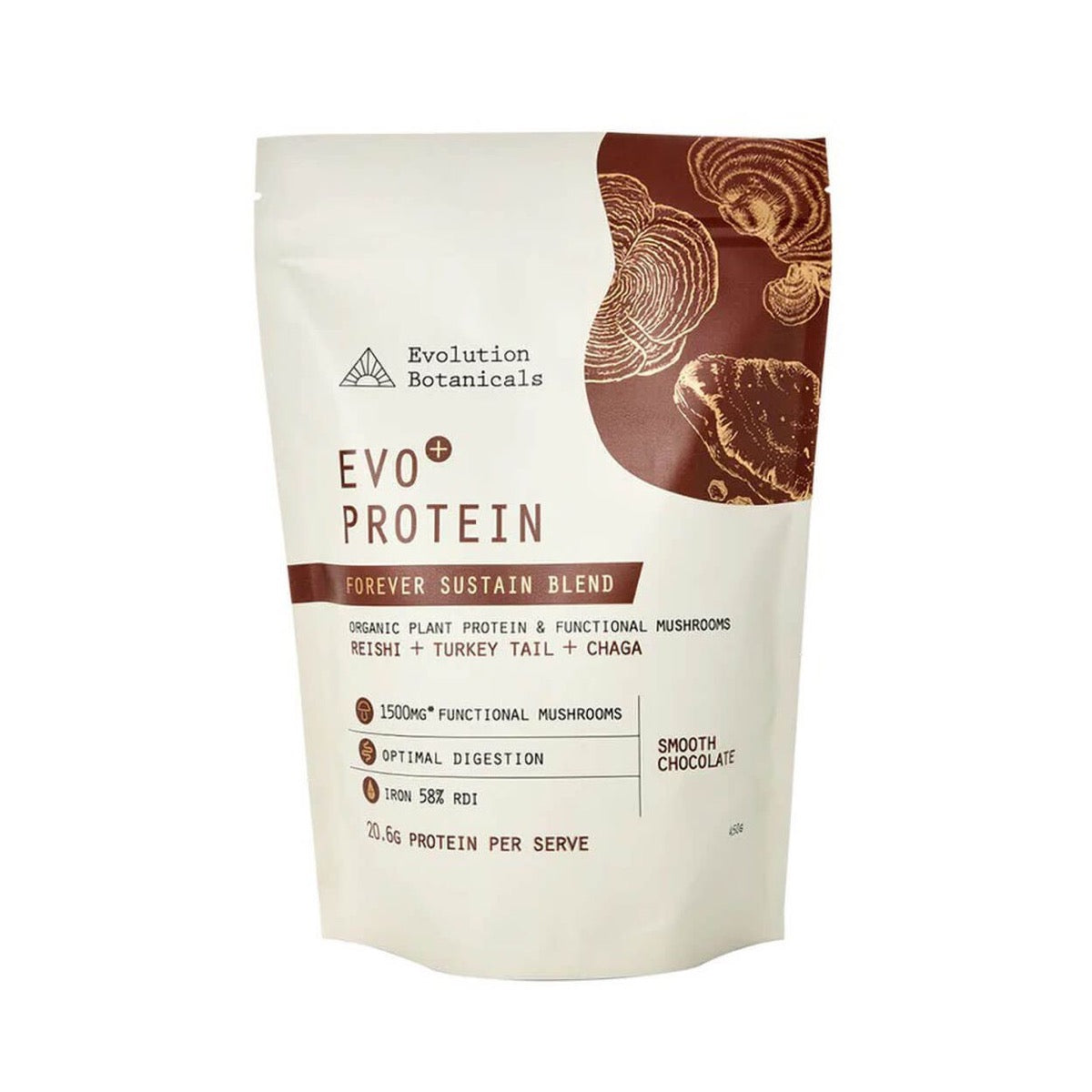 Evolution Botanicals Protein Smooth Chocolate 450G