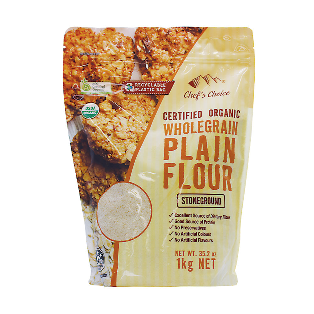 Chef's Choice Wholegrain Plain Flour 1kg