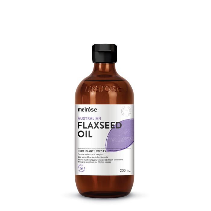 Melrose Australian Flaxseed Oil 200ml bottle