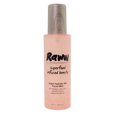Raww Cosmetics Facial Mist 100ml spray bottle