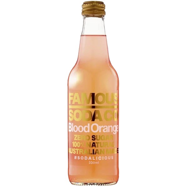 Famous Soda Blood Orange 330ml