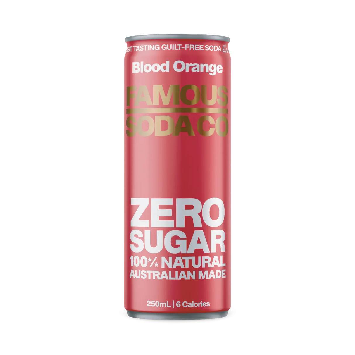 Famous Soda Blood Orange 4X250ml