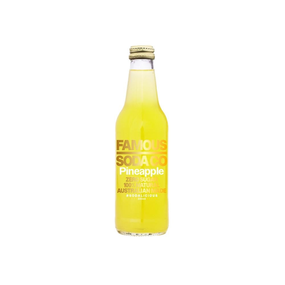 Famous Soda Pineapple 330ml