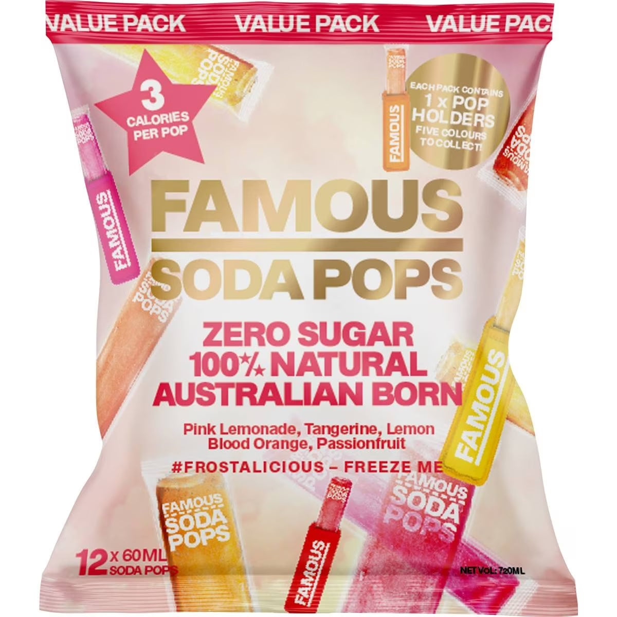 Famous Soda Pops 12x60ml