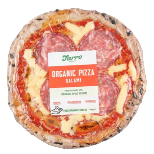 Farro Farro Org Spelt Pizza Salami 440g