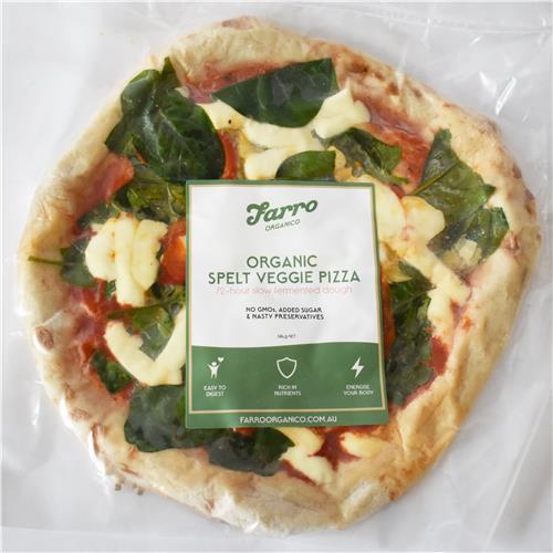 Farro Spelt Pizza Veggie 484g