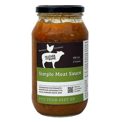 Feather And Bone Simple Meat Sauce 500ml