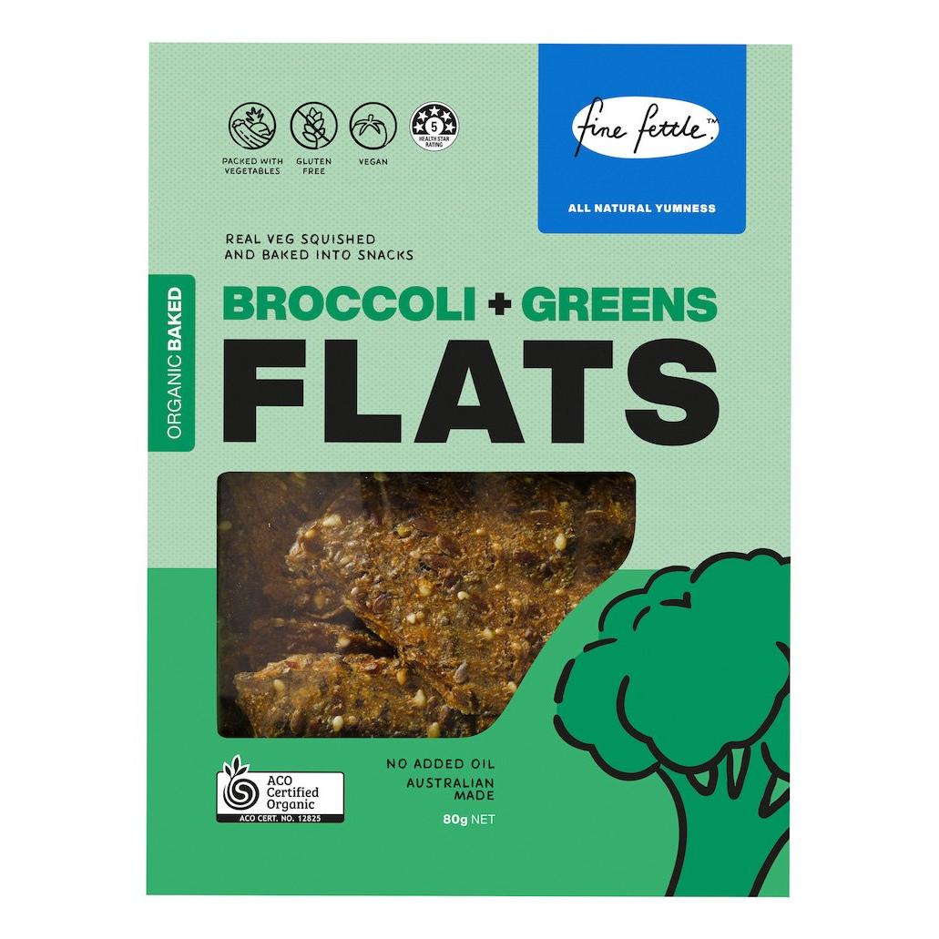 Fine Fettle Broccoli Flats 80g X 6