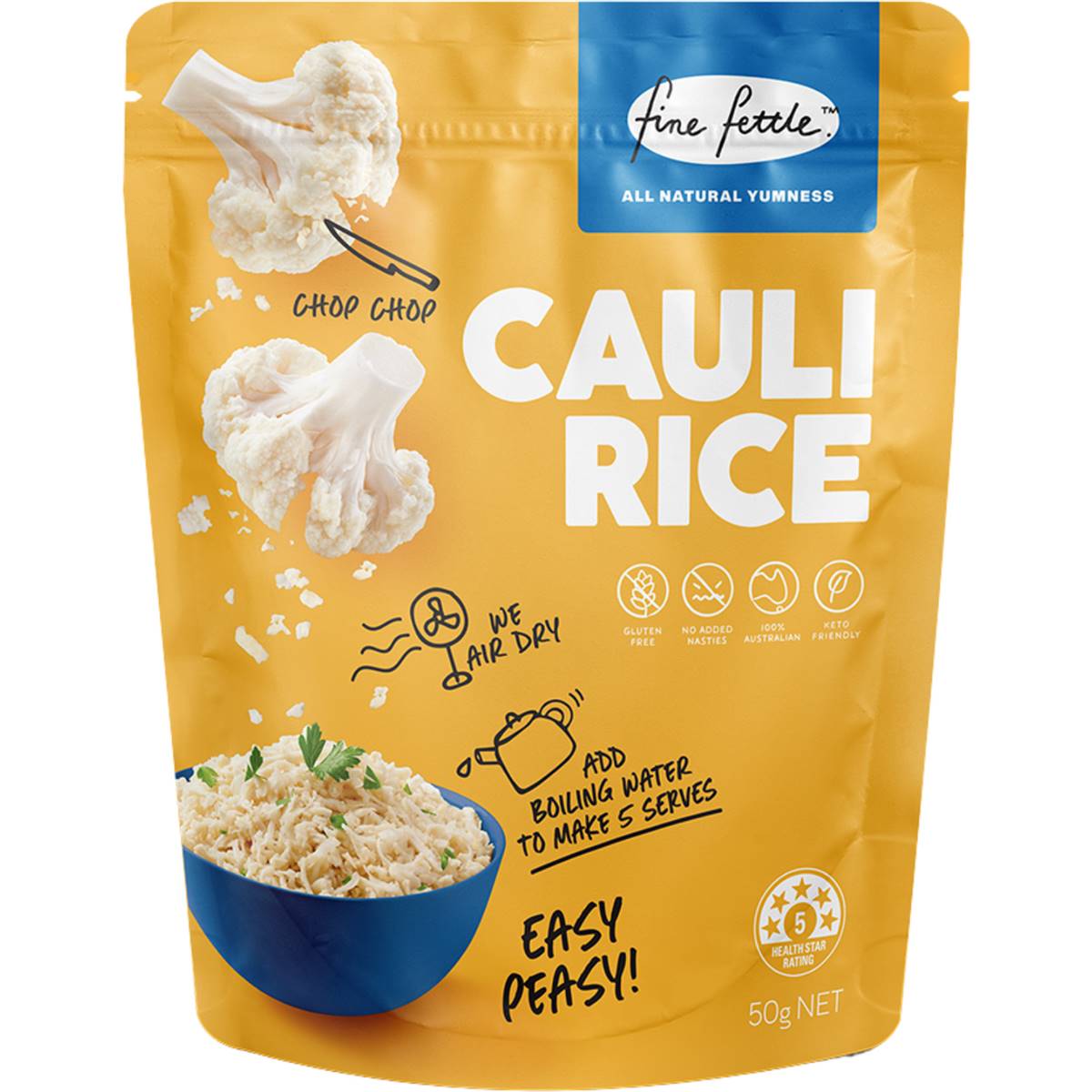Fine Fettle Cauliflower Rice 50g