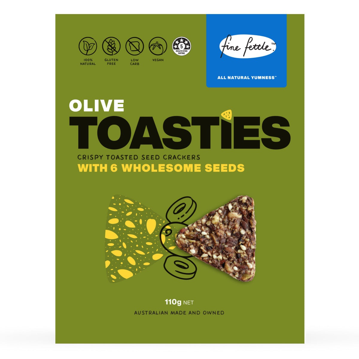 Fine Fettle Toasties Chipoties 110g