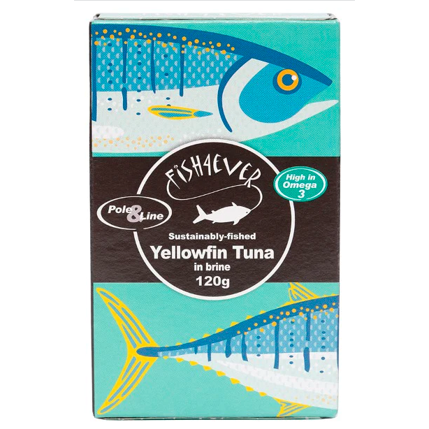 Fish4Ever Yellowfin Tuna in Brine 120g