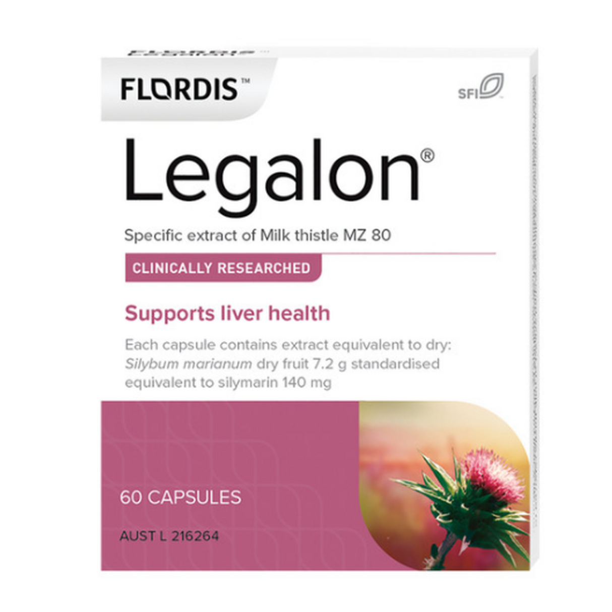 Flordis Legalon 60 Capsules